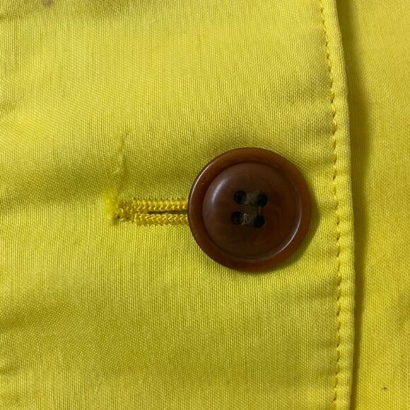 COMME des GARÇONS Homme Yellow and Plaid Jacket | Men's Medium - Picture 15 of 16